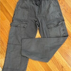 PacSun Gray Cargo Pants with Relaxed Fit